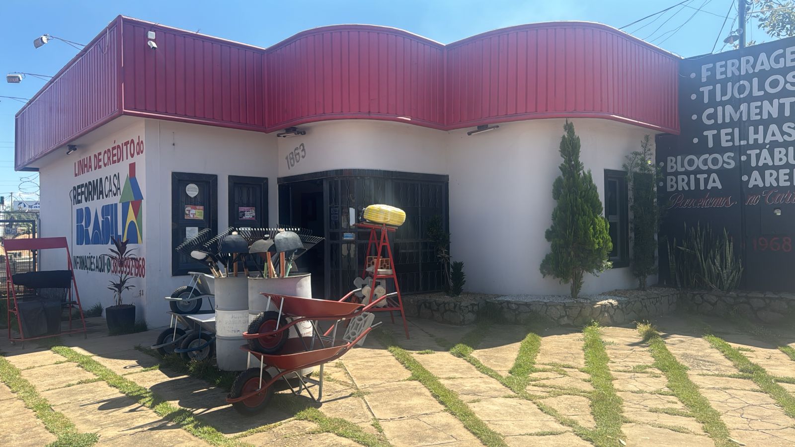 Fachada da Josemac em Pirapora MG